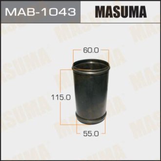 Пильовик амортизатора переднього Mitsubishi Lancer (03-11), Outlander (03-09) (MAB-1043) MASUMA MAB1043