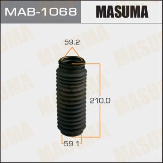 Пильовик амортизатора переднього (пластик) Honda Civic (06-10) (MAB-1068) MASUMA MAB1068