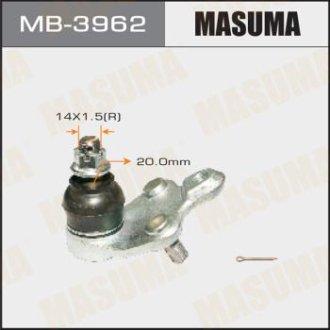 Опора шаровая передняя нижняя AVENSIS/ AZT250 AZT251 (MB-3962) MASUMA MB3962