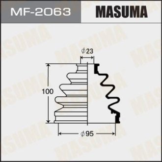 Пильовик ШРКШ зовнішнього Nissan Pathfinder (-04) (MF-2063) MASUMA MF2063