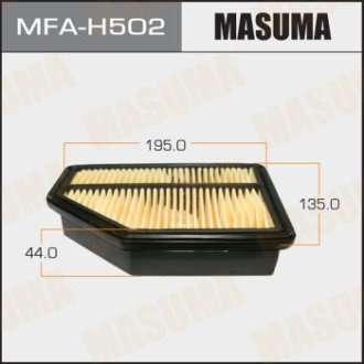 Воздушный фильтр A8001 LHD HONDA/ CIVIC/ V1400 06-09 MASUMA MFAH502