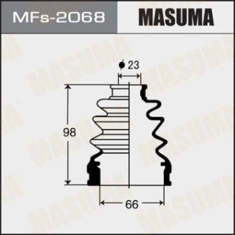 Пыльник ШРУСа (силикон)TOYOTA COROLLA (05-13) (MFs-2068) MASUMA MFs2068