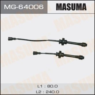 Провод высоковольтный (комплект) Mitsubishi Carisma 1.6, Lancer 1.8, 2.0 (MG-64006) MASUMA MG64006