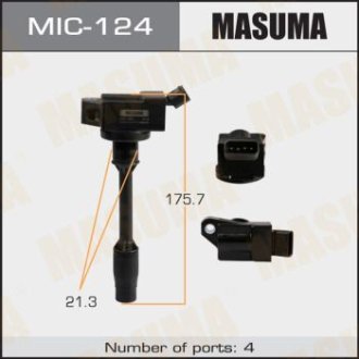 Котушка запалювання (MIC-124) MASUMA MIC124