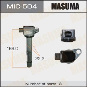 Котушка запалювання (MIC-504) MASUMA MIC504