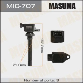 Катушка зажигания (MIC-707) MASUMA MIC707