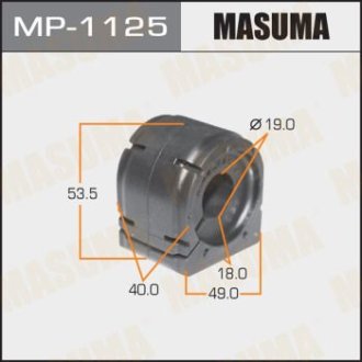 Втулка стабілізатора переднього MASUMA MP1125