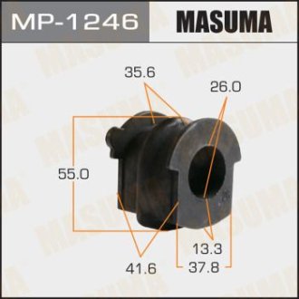 Втулка стабілізатора заднього (Кратно 2) Nissan Murano (16-), Pathfinder (14-) (MP-1246) MASUMA MP1246