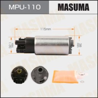 Бензонасос электрический (+сеточка) Lexus (MPU-110) MASUMA MPU110