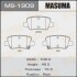 Колодки тормозные задн Toyota Avensis (08-) (MS-1909) MASUMA MS1909 (фото 1)