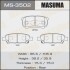 Колодки тормозные задн Mitsubishi Lancer (03-07), Outlander (03-09) (MS-3502) MASUMA MS3502 (фото 1)