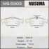 Колодки тормозные задн Ford Focus (04-)/ Mazda 3 (03-), 5 (05-15) (MS-5903) MASUMA MS5903 (фото 1)