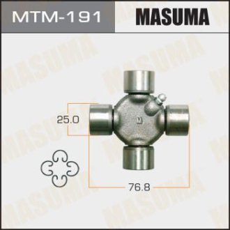 Крестовина карданного вала (25x76.8) Mitsubishi Pajero (MTM-191) MASUMA MTM191 (фото 1)