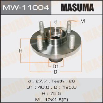 Ступица колеса (MW-11004) MASUMA MW11004