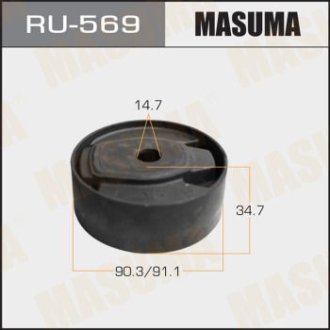 Сайлентблок заднего редуктора Toyota RAV 4 (05-) (RU-569) MASUMA RU569