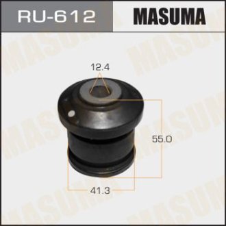 Сайлентблок DEMIO/ DY3W, DY5W передн нижн (RU-612) MASUMA RU612