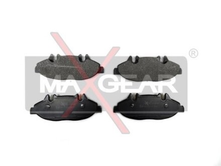 Колодки гальмівні дискові передні, комплект MAXGEAR 19-0669