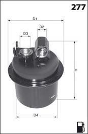 Фільтр палива MECAFILTER ELE6023