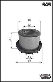 Фільтр повітряний MECAFILTER FA3361