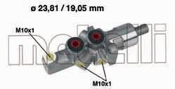 Головний гальмівний циліндр Metelli 050177