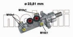 Головний гальмівний циліндр Metelli 050361