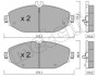 Комплект гальмівних колодок (дискових) Metelli 22-1132-0 (фото 1)