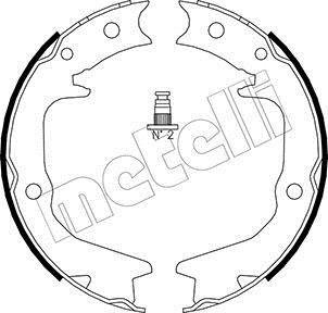 Гальмівні колодки ручного гальма Metelli 530265