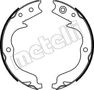 Гальмівні колодки ручного гальма Metelli 530268