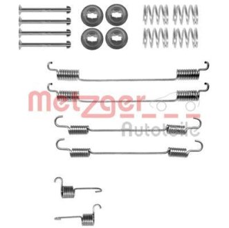 Монтажний к-кт гальмівних колодок METZGER 105-0021