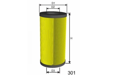 Фільтр масла Bmw 320-328/520-530/728-740 95- MISFAT L004