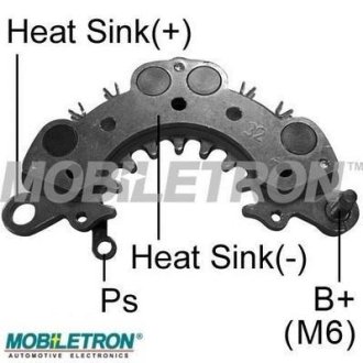 Діодний міст генератора MOBILETRON RH-83