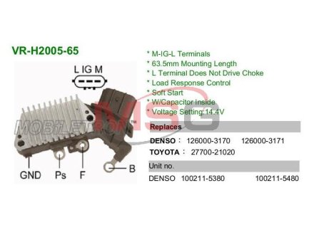 Регулятор напряжения MOBILETRON VRH200565