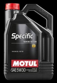 Олива моторна Specific VW 504.00-507.00 5W-30, 5л. MOTUL 106375