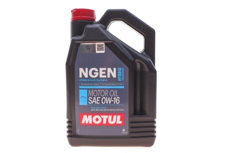 Олива Hybrid SAE 0W16 4 L MOTUL 333207