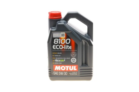 Моторна олива 8100 Eco-lite SAE 5W30 4 L MOTUL 839554