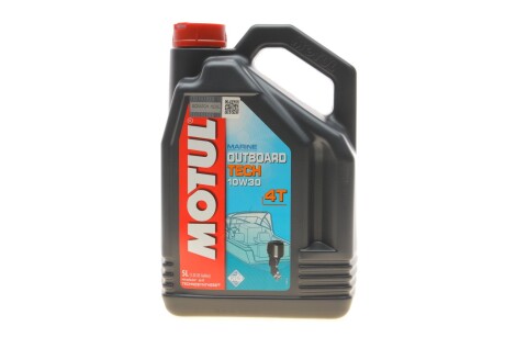 Олива 4T Outboard Tech 10W30 5L MOTUL 852151