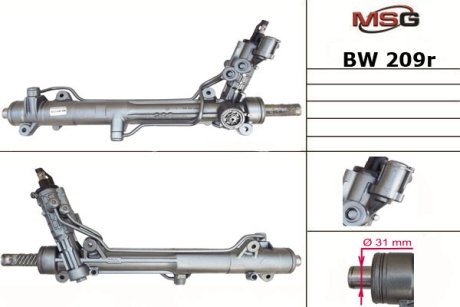 Рульова рейка з ГПК відновлена BMW 7 (E65, E66) 01- MSG BW209R