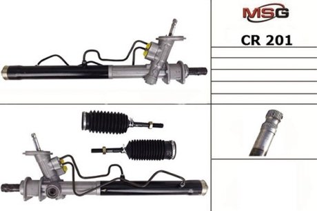 Рульова рейка з ГПК нова CHEVROLET AVEO (T250, T255) 05-,KALOS 05- MSG CR201