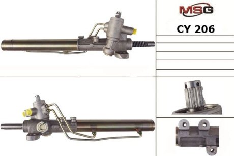 Рульова рейка з ГПК нова CHERY AMULET 08-10,QIYUN 03-08 MSG CY206 (фото 1)