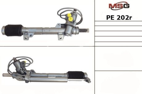 Рульова рейка з ГПК відновлена PEUGEOT 205 94-99, PEUGEOT 309 85-93 MSG PE202R