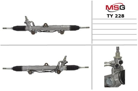 Рульова рейка з ГПК нова Toyota Land Cruiser 200 07-21, Lexus LX570 08-22 MSG TY228