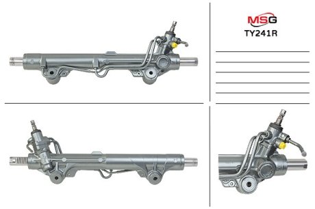 Рульова рейка з ГПК відновлена TOYOTA SEQUOIA (US) 06-11,TOYOT TUNDRA [USA] 11- MSG TY241R