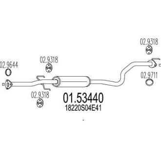 Резонатор MTS 0153440