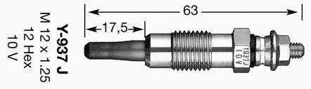 Свічка розжарювання NGK 7503