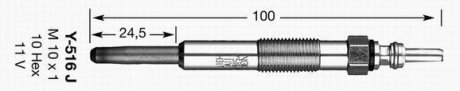 Свічка розжарювання NGK DPOWER12