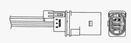 Лямбда-зонд NGK LZA15A1