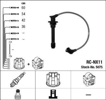 Дроти запалення, набір NGK RCNX11