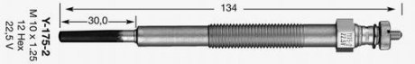 Свічка розжарювання NGK Y1752