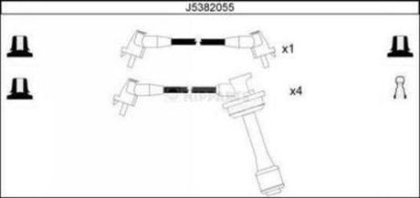 Дроти запалення, набір NIPPARTS J5382055