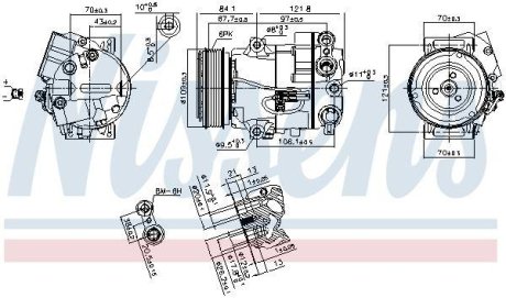 Компресор кондиціонера First Fit NISSENS 890259 (фото 1)